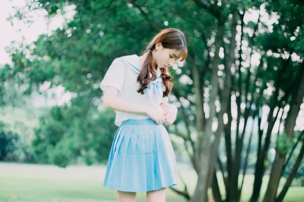 [艺图语] 2021.08.30 Vol.193 – 放课后 sara[43P] 7