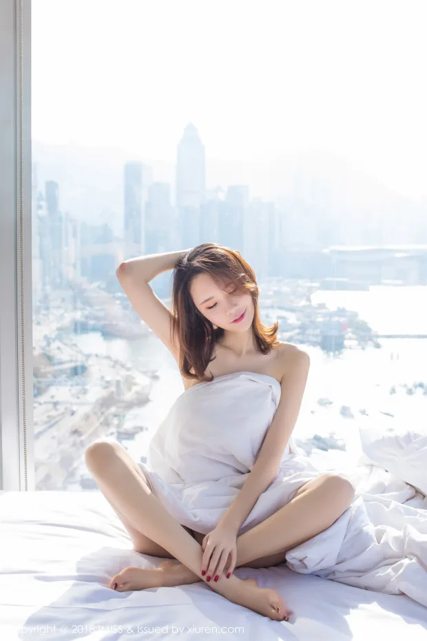 [IMiss爱蜜社] 2018.08.03 Vol.273 萌琪琪 丝袜美腿朦胧魅力 6