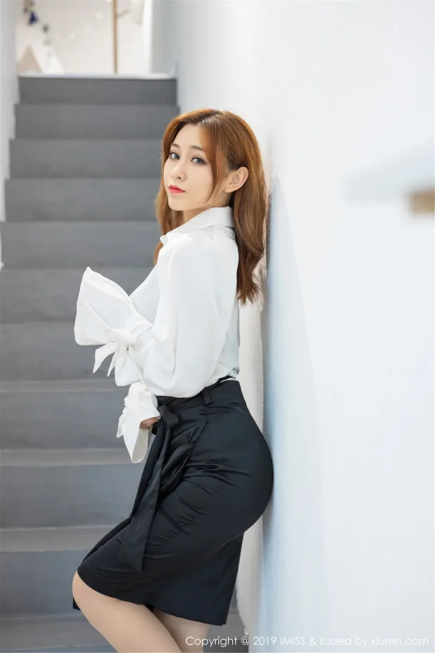 [IMiss爱蜜社] 2019.07.10 Vol.359 莉娜lena 丝袜 秘书 5