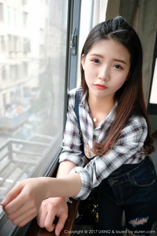 [UXING优星馆]2017.03.14 VOL.044 可爱的小叶子_兔兔图库 5