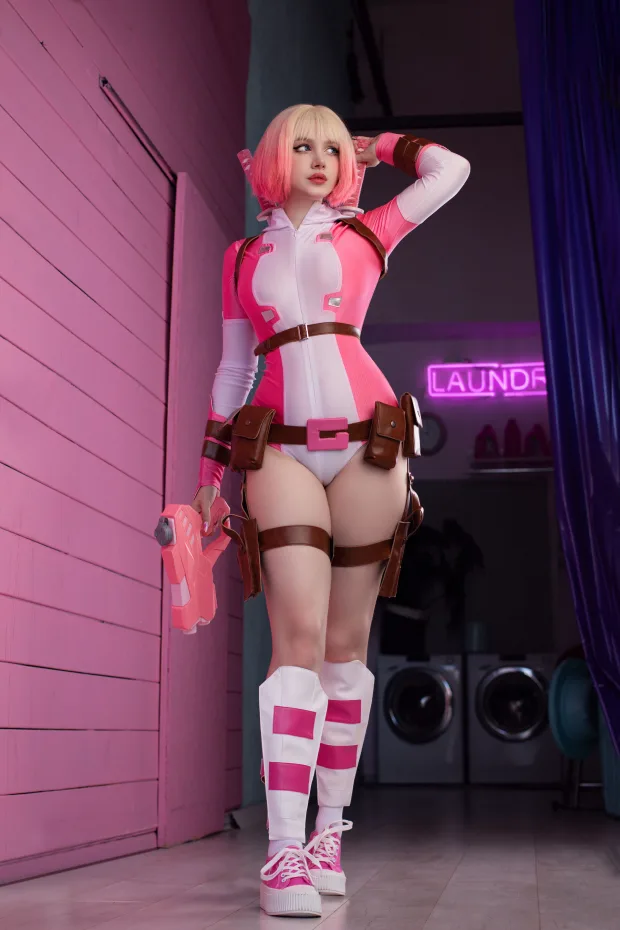 [Coser写真] Ulichan – Gwenpool_兔兔图库 4