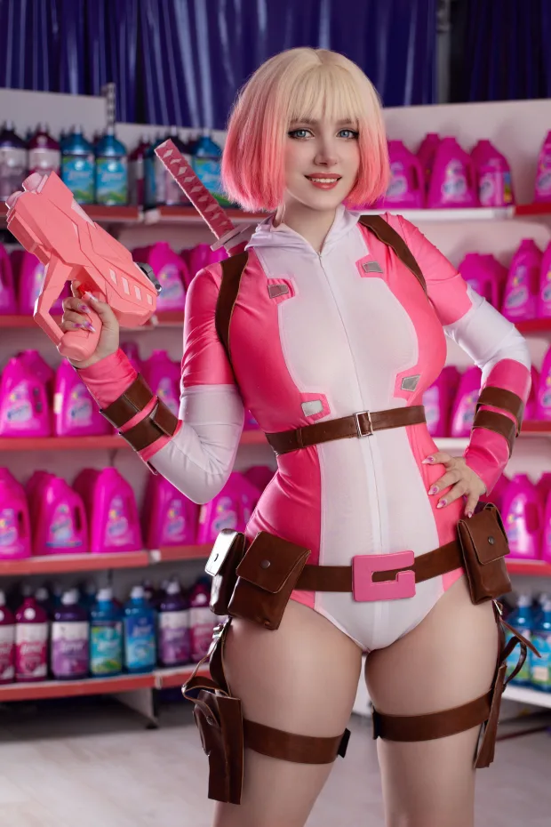 [Coser写真] Ulichan – Gwenpool_兔兔图库 5