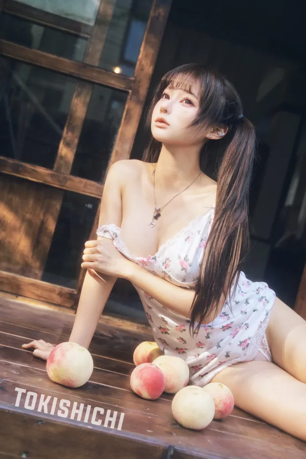 [Coser写真] 蠢沫沫 碎花短裙_兔兔图库 7