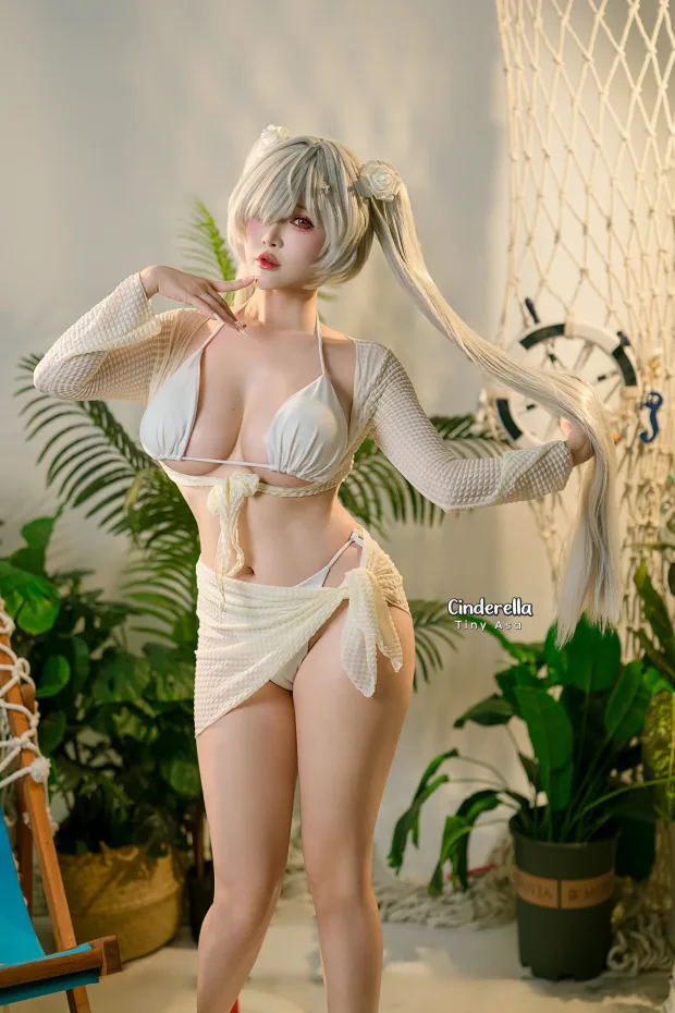 [Coser写真] Tiny Asa – Cinderella Crystal Wave NIKKE_兔兔图库 5