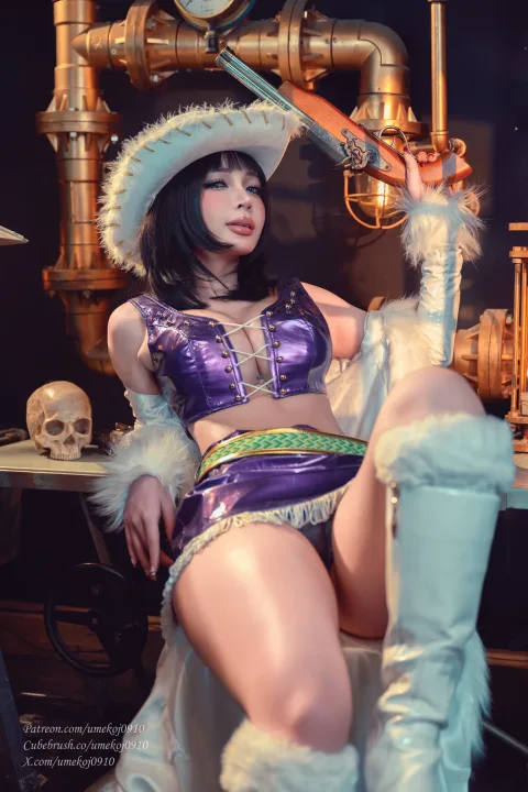 [Coser写真] Umeko J Nico Robin Alabasta One Piece_兔兔图库