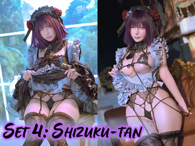 [Coser写真] Umeko J Shizuku Tan Set4_兔兔图库 2
