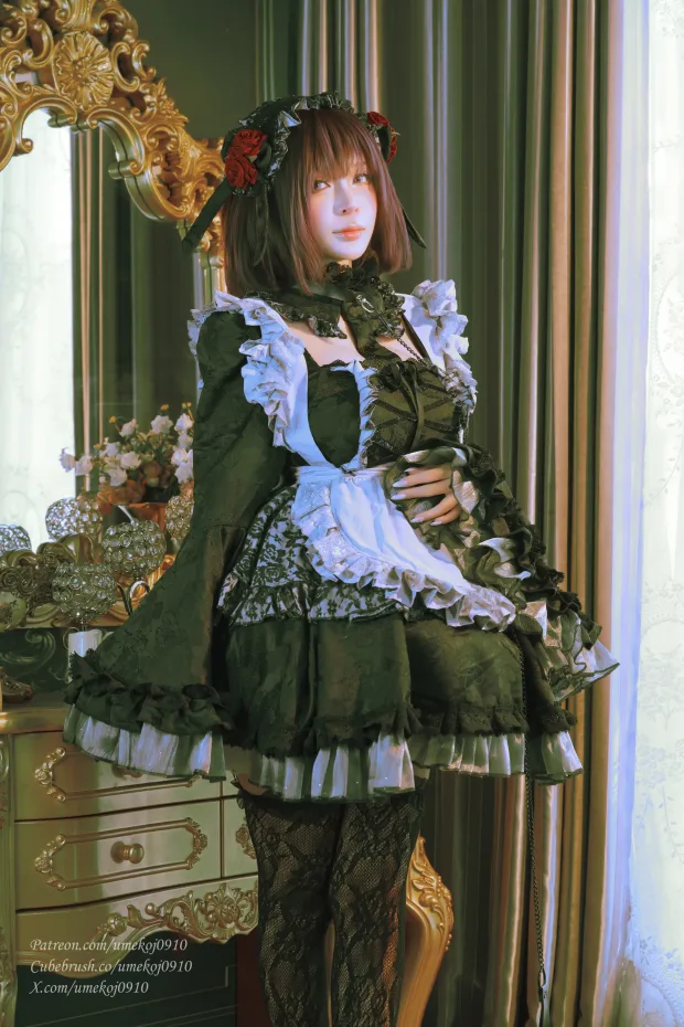 [Coser写真] Umeko J Shizuku Tan Set4_兔兔图库 3