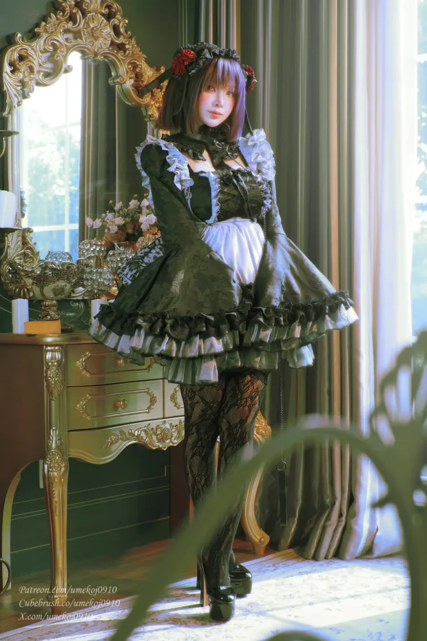 [Coser写真] Umeko J Shizuku Tan Set4_兔兔图库 4