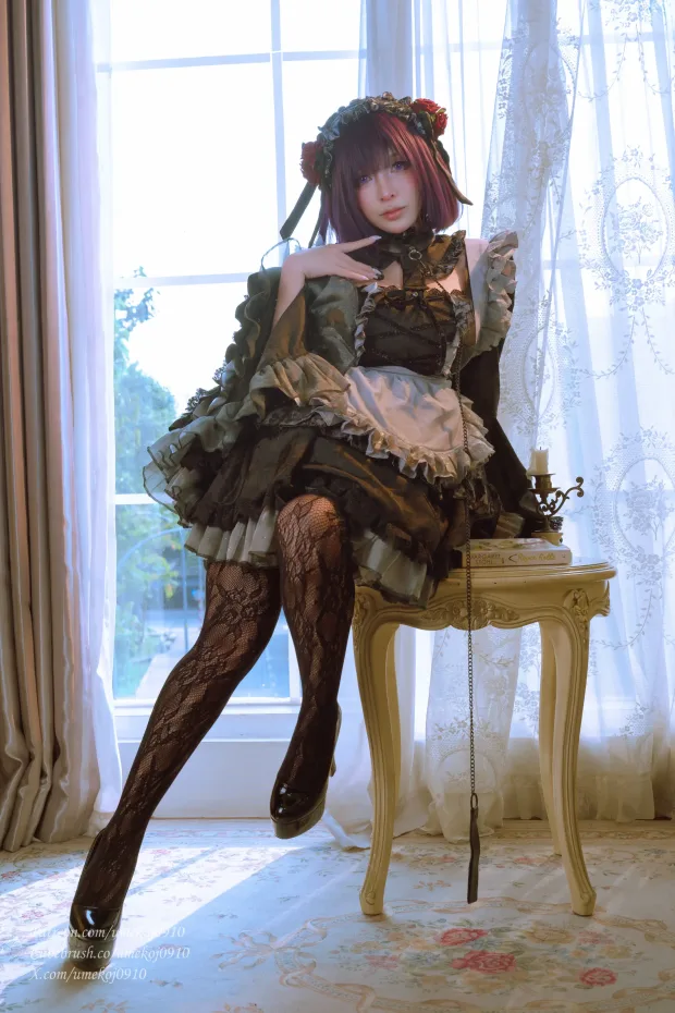 [Coser写真] Umeko J Shizuku Tan Set4_兔兔图库 5