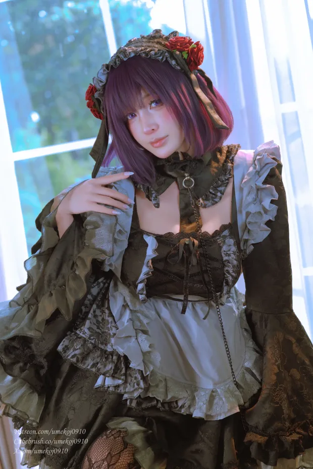 [Coser写真] Umeko J Shizuku Tan Set4_兔兔图库 7